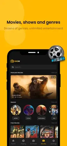 pikashow-application-for-tv Movies and shows